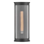 Hinkley Lighting 29084BK-LL Black Medium Wall Mount Lantern Image 2