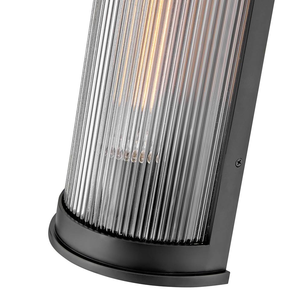 Hinkley Lighting 29085BK-LL Black Large Wall Mount Lantern Image 5