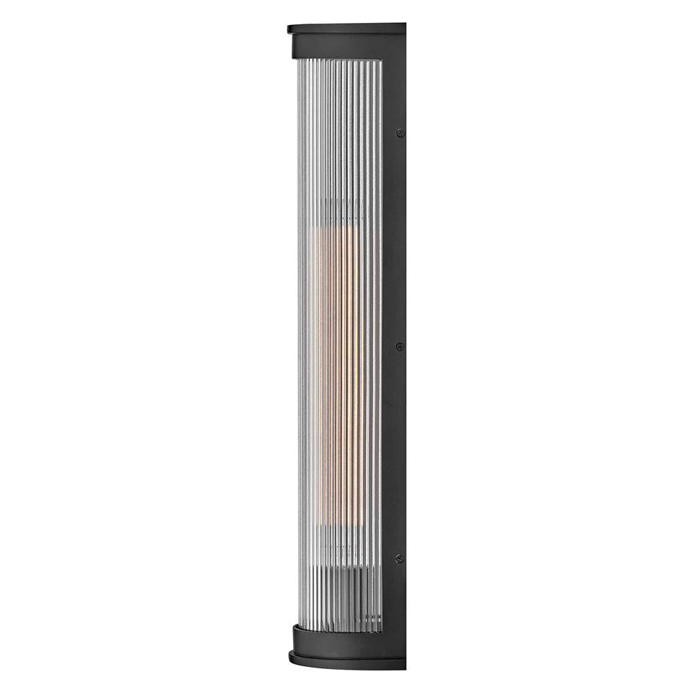 Hinkley Lighting 29085BK-LL Black Large Wall Mount Lantern Image 3