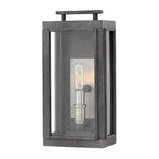 Hinkley Lighting 2910DZ Aged Zinc Small Wall Mount Lantern Image 1