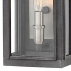 Hinkley Lighting 2910DZ Aged Zinc Small Wall Mount Lantern Image 2