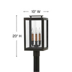 Hinkley Lighting Sutcliffe Large Post Top Or Pier Mount Lantern