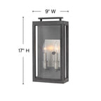 Hinkley Lighting Sutcliffe Medium Wall Mount Lantern