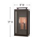 Hinkley Lighting Sutcliffe Medium Wall Mount Lantern