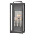 Hinkley Lighting 2915DZ-LL Aged Zinc Large Wall Mount Lantern Image 1