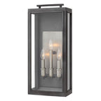 Hinkley Lighting 2915DZ-LL Aged Zinc Large Wall Mount Lantern Image 1