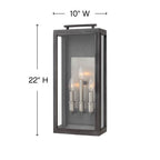 Hinkley Lighting Sutcliffe Large Wall Mount Lantern