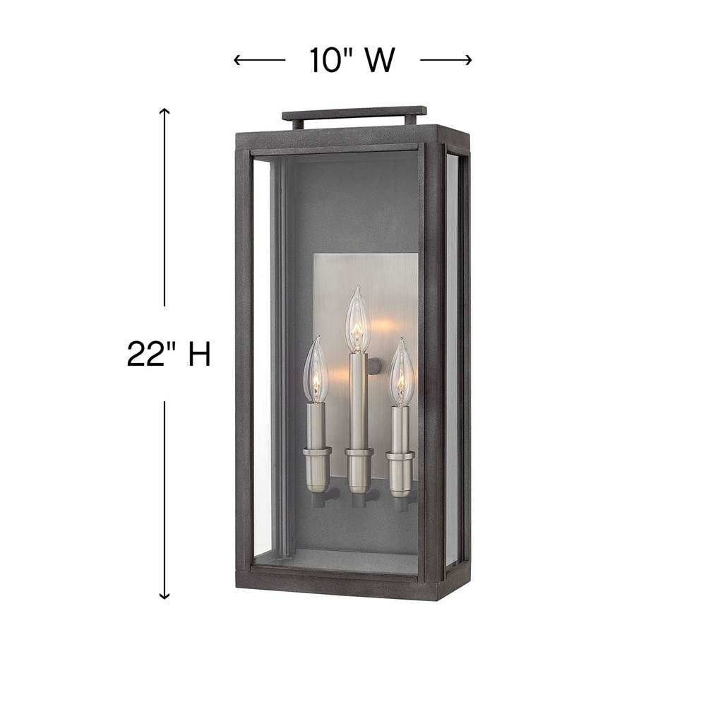 Hinkley Lighting Sutcliffe Large Wall Mount Lantern