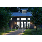Hinkley Lighting 2915DZ Aged Zinc Large Wall Mount Lantern Image 2