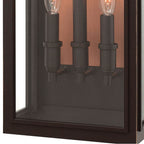 Hinkley Lighting 2915OZ Oil Rubbed Bronze Large Wall Mount Lantern Image 6