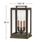 Hinkley Lighting Sutcliffe Large Pier Mount Lantern