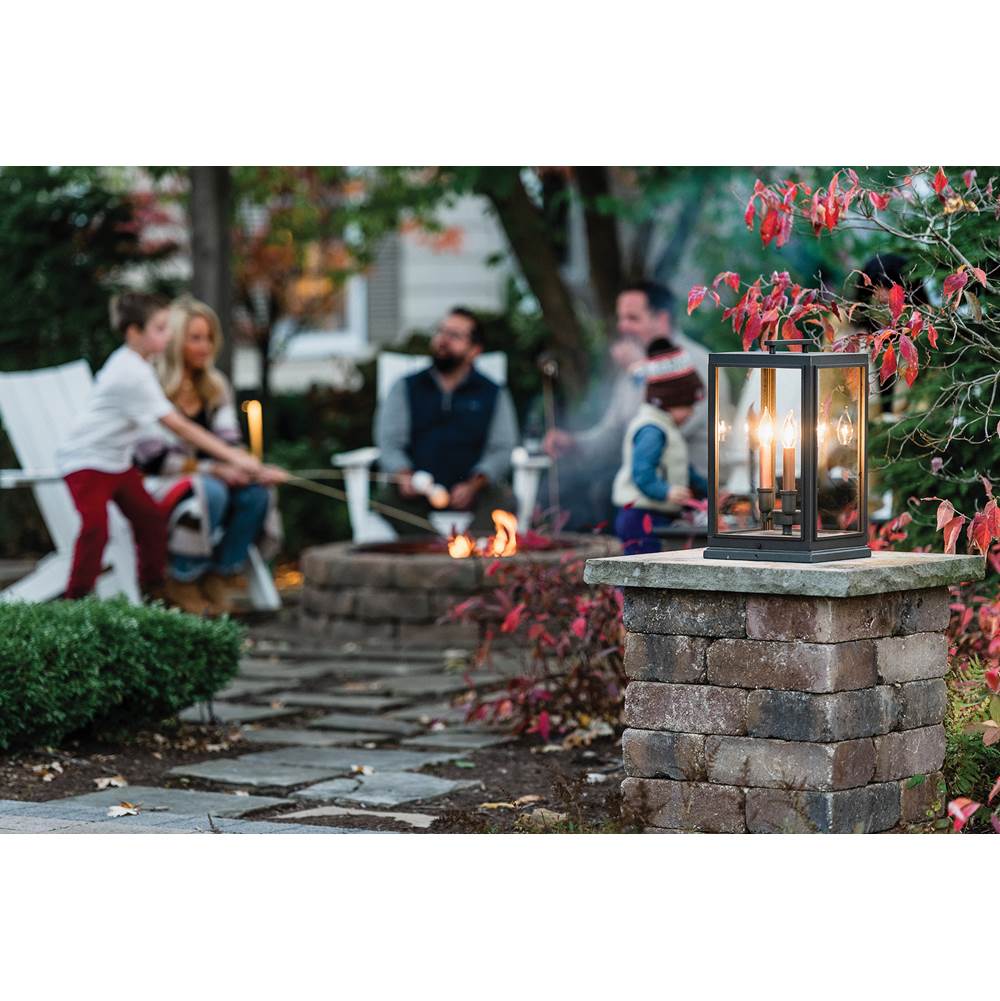 Hinkley Lighting 2917OZ Oil Rubbed Bronze Large Pier Mount Lantern Image 2