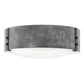 Hinkley Lighting 29203DZ-LL Aged Zinc Medium Flush Mount Image 1