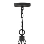 Hinkley Lighting 29206BK-LV Black Medium Single Tier Chandelier 12v Image 2