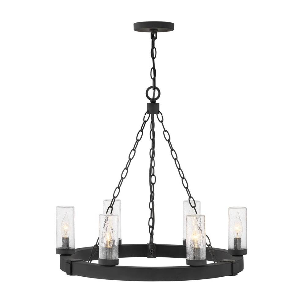 Hinkley Lighting 29206BK Black Medium Single Tier Image 1