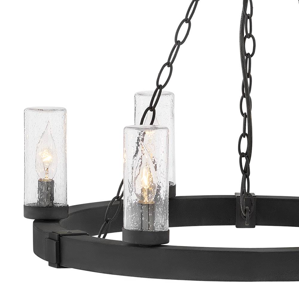 Hinkley Lighting 29206BK Black Medium Single Tier Image 5