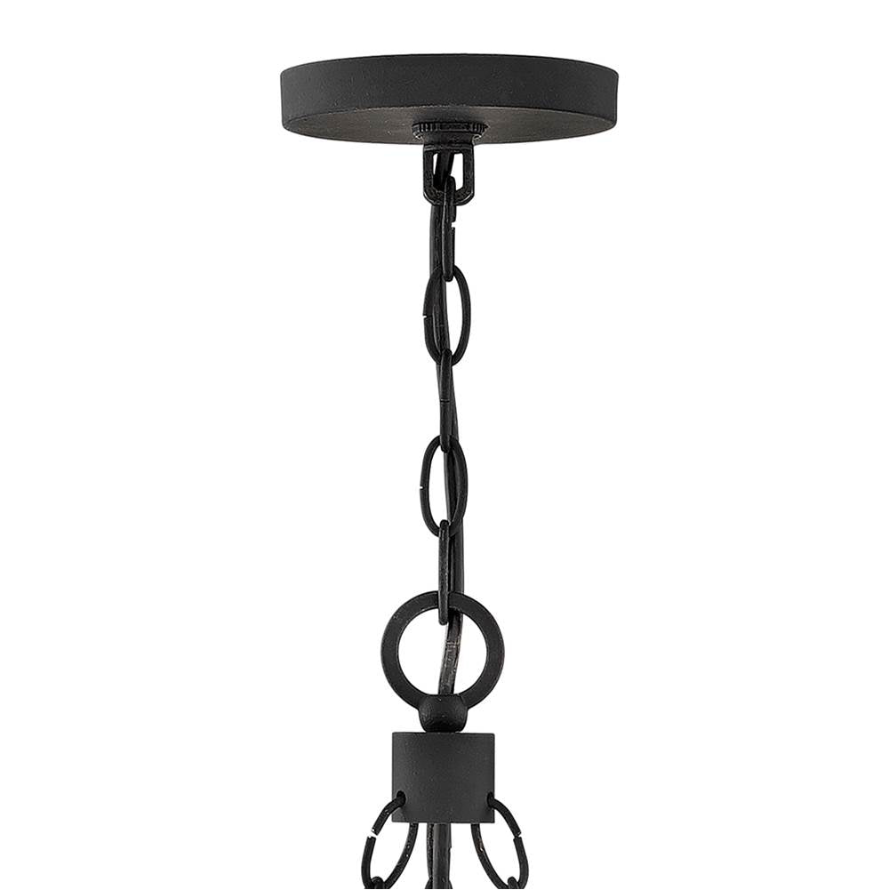 Hinkley Lighting 29206BK Black Medium Single Tier Image 4