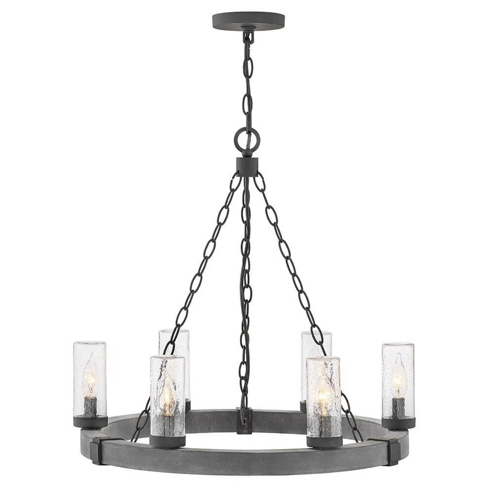 Hinkley Lighting 29206DZ-LL Aged Zinc Medium Single Tier Image 1