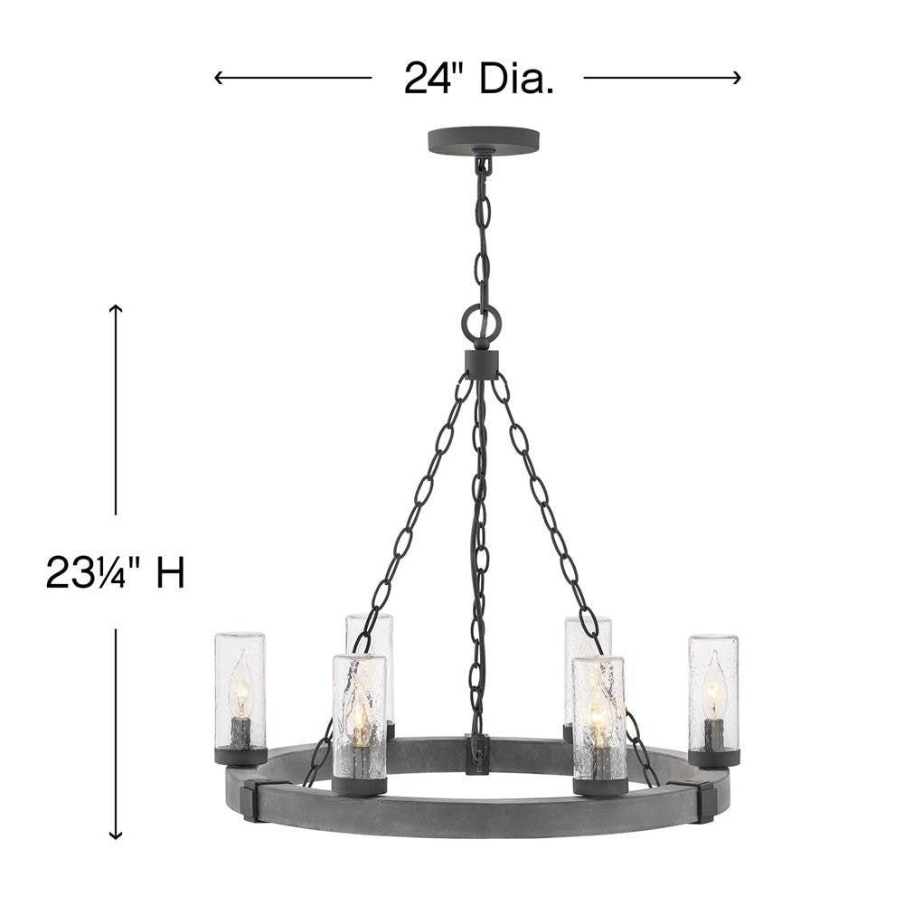 Hinkley Lighting Sawyer Medium Single Tier