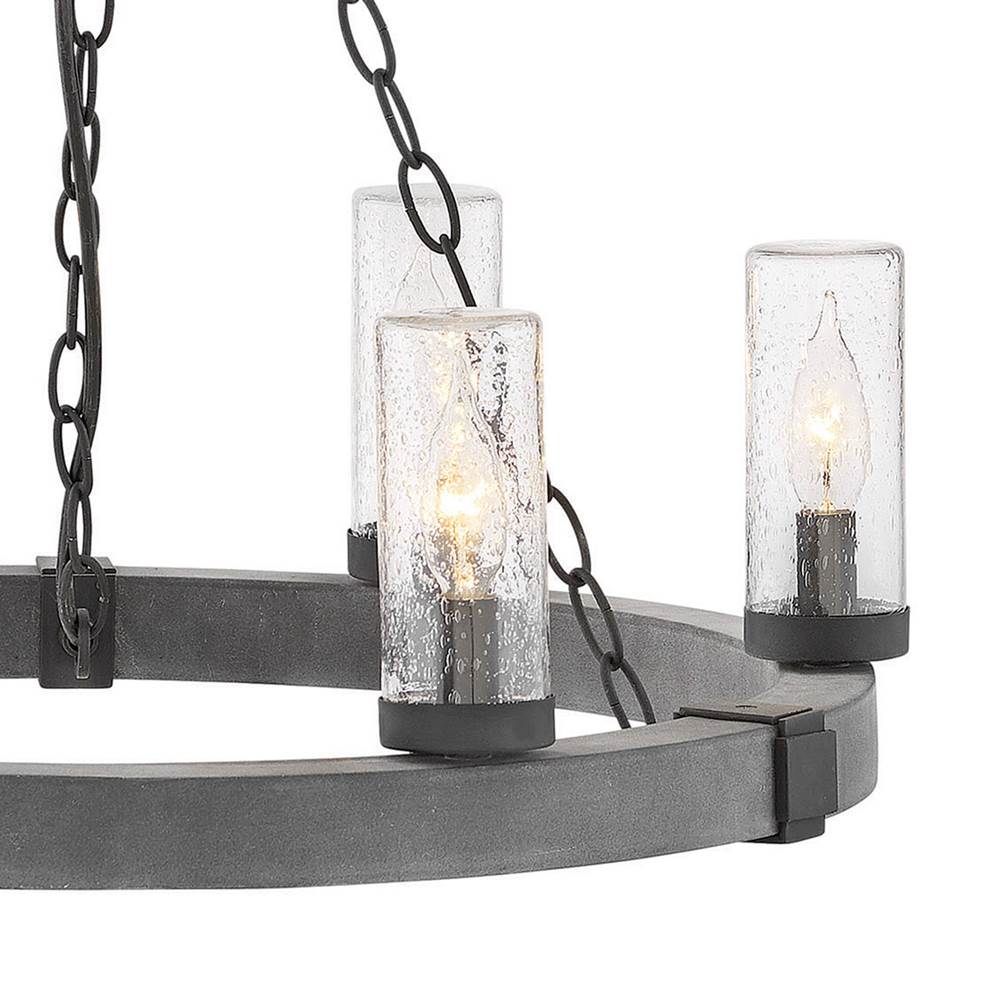 Hinkley Lighting 29206DZ Aged Zinc Medium Single Tier Image 3