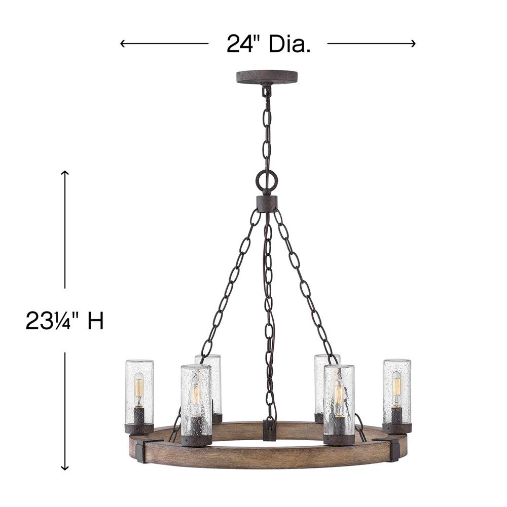 Hinkley Lighting Sawyer Medium Single Tier