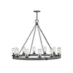 Hinkley Lighting 29207DZ-LL Aged Zinc Large Single Tier Image 1