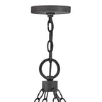 Hinkley Lighting 29207DZ-LL Aged Zinc Large Single Tier Image 5