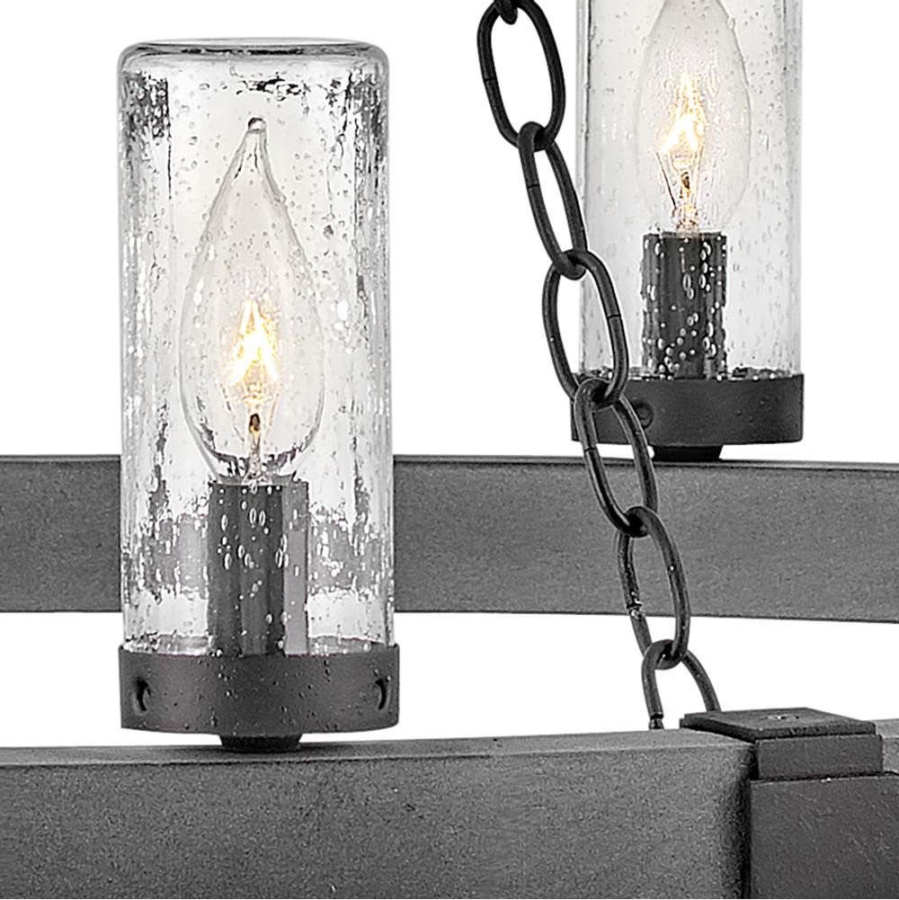 Hinkley Lighting 29207DZ-LL Aged Zinc Large Single Tier Image 3