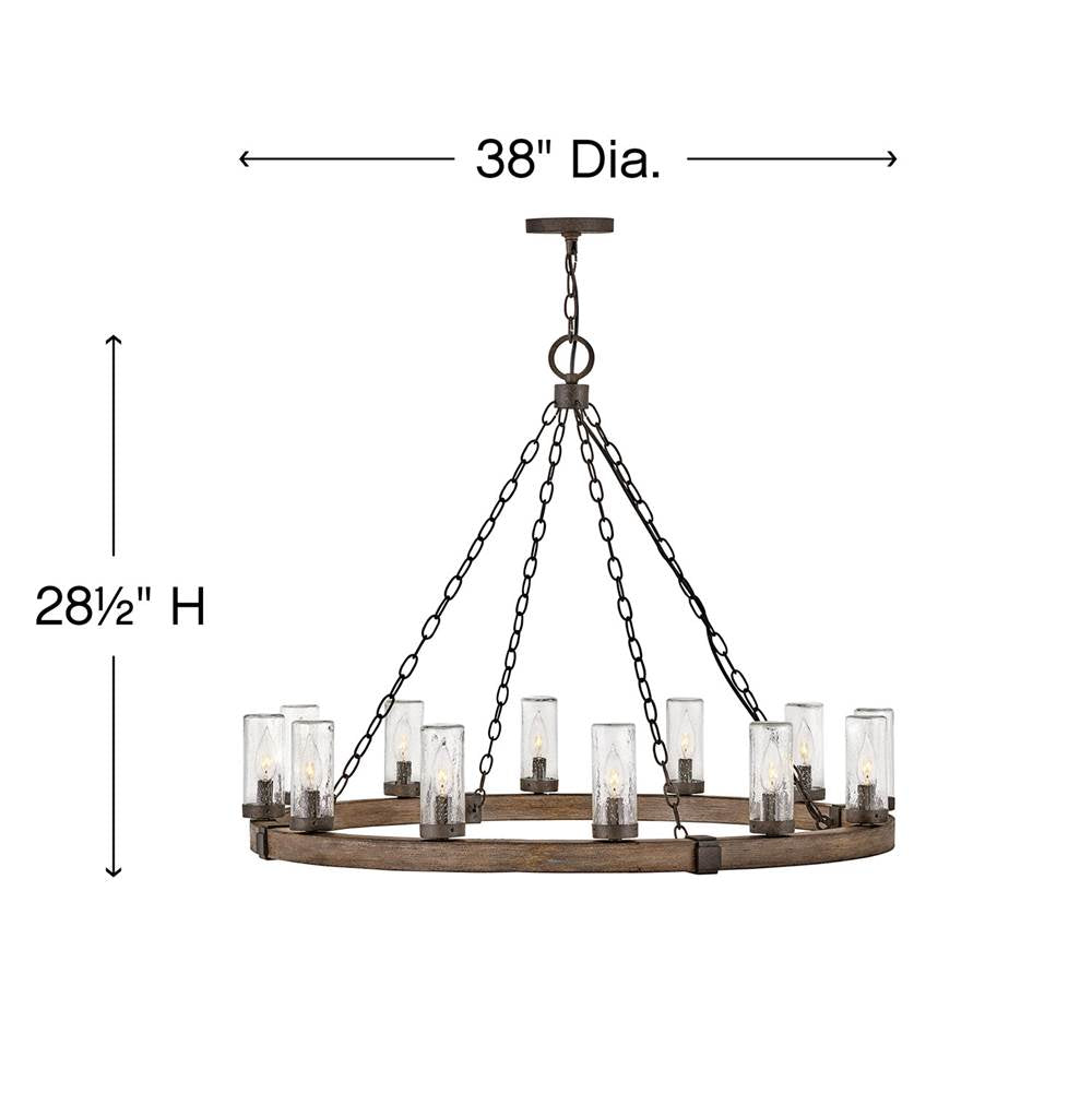 Hinkley Lighting Sawyer Large Single Tier