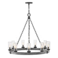 Hinkley Lighting 29208DZ-LL Aged Zinc Large Single Tier Image 1
