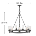 Hinkley Lighting Sawyer Large Single Tier