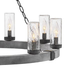 Hinkley Lighting 29208DZ-LL Aged Zinc Large Single Tier Image 2