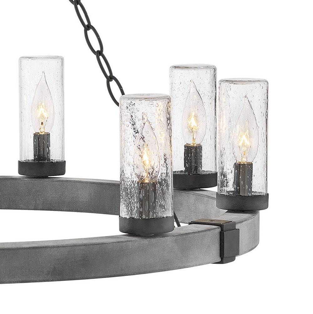 Hinkley Lighting 29208DZ-LL Aged Zinc Large Single Tier Image 2