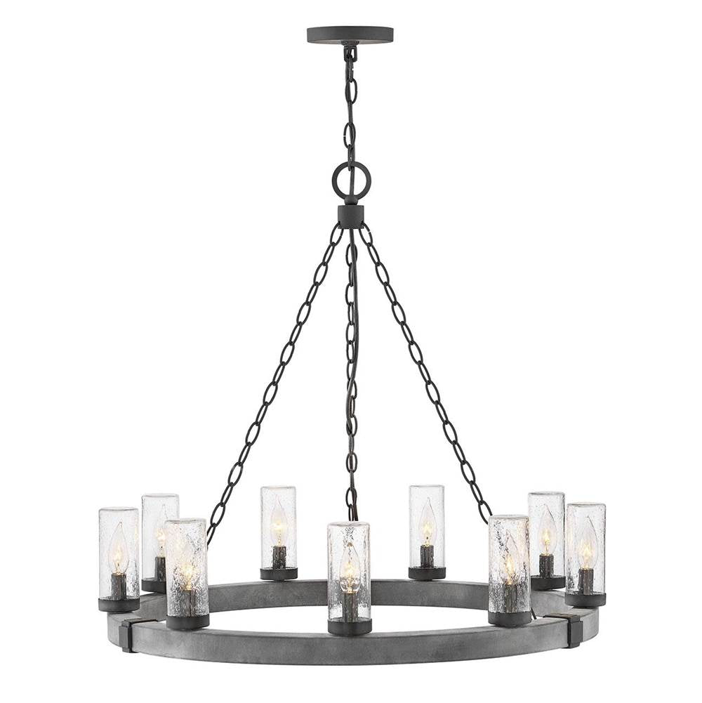 Hinkley Lighting 29208DZ-LV Aged Zinc Large Single Tier 12v Image 1