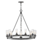Hinkley Lighting 29208DZ-LV Aged Zinc Large Single Tier 12v Image 1