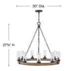 Hinkley Lighting Sawyer Large Single Tier