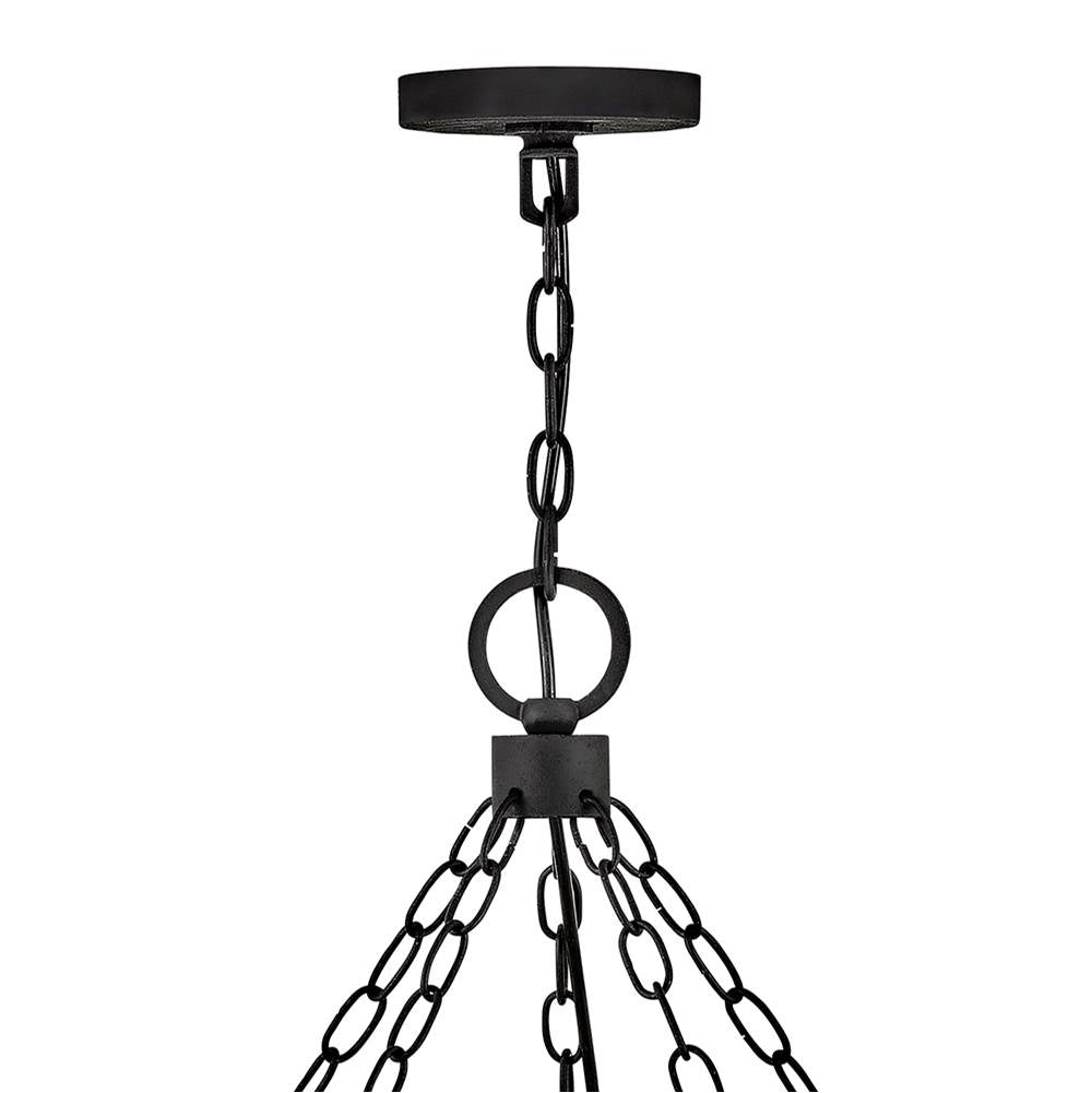 Hinkley Lighting 29209BK Black Extra Large Single Tier Image 4