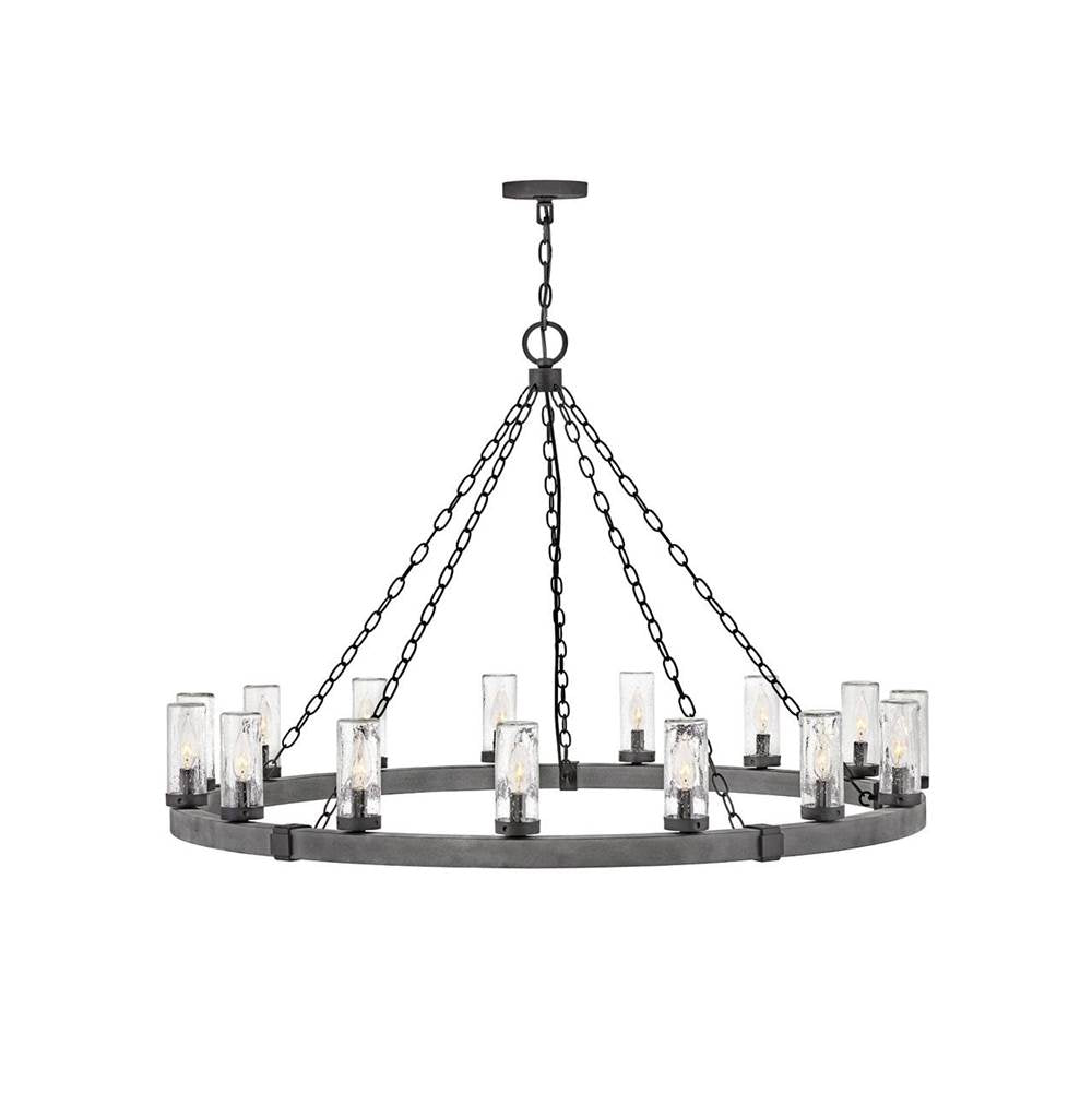 Hinkley Lighting 29209DZ-LL Aged Zinc Extra Large Single Tier Image 1