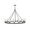 Hinkley Lighting 29209DZ-LL Aged Zinc Extra Large Single Tier Image 1