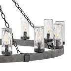 Hinkley Lighting 29209DZ-LL Aged Zinc Extra Large Single Tier Image 6