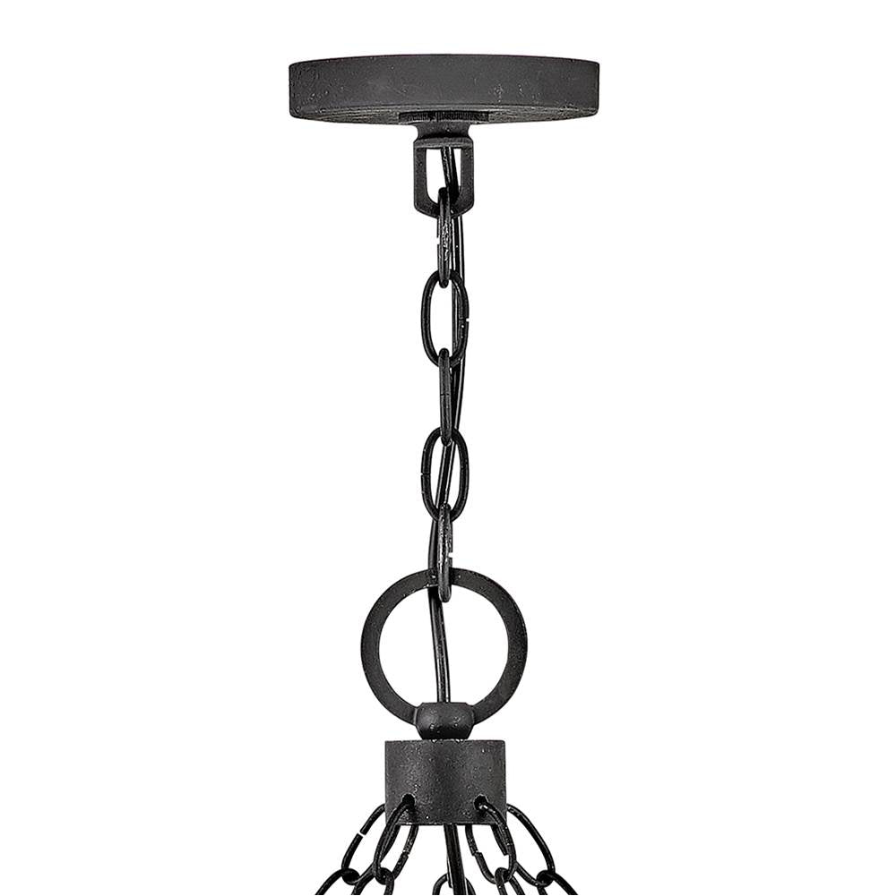 Hinkley Lighting 29209DZ-LL Aged Zinc Extra Large Single Tier Image 5