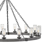 Hinkley Lighting 29209DZ-LL Aged Zinc Extra Large Single Tier Image 4