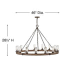 Hinkley Lighting Sawyer Extra Large Single Tier
