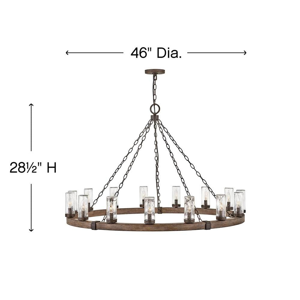 Hinkley Lighting Sawyer Extra Large Single Tier