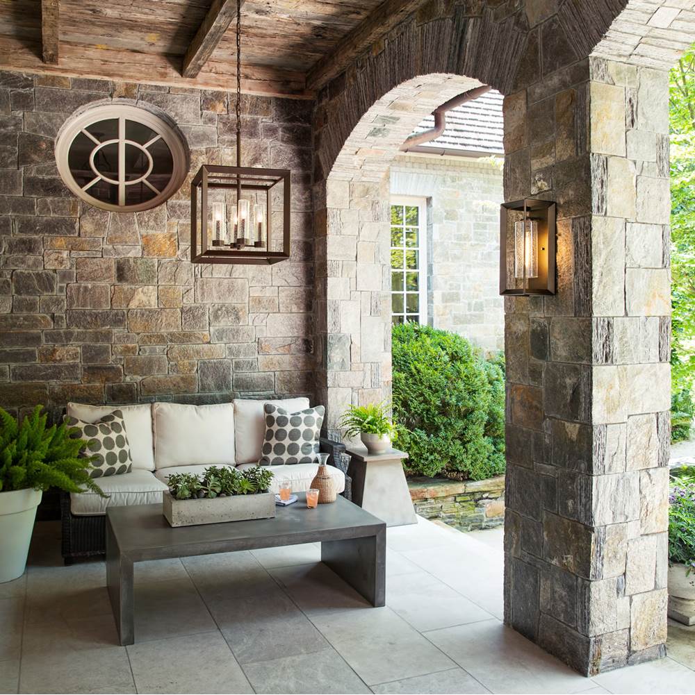 Hinkley Lighting 29302WB Warm Bronze Medium Wall Mount Lantern Image 5