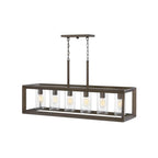 Hinkley Lighting 29306WB Warm Bronze Six Light Linear Image 1