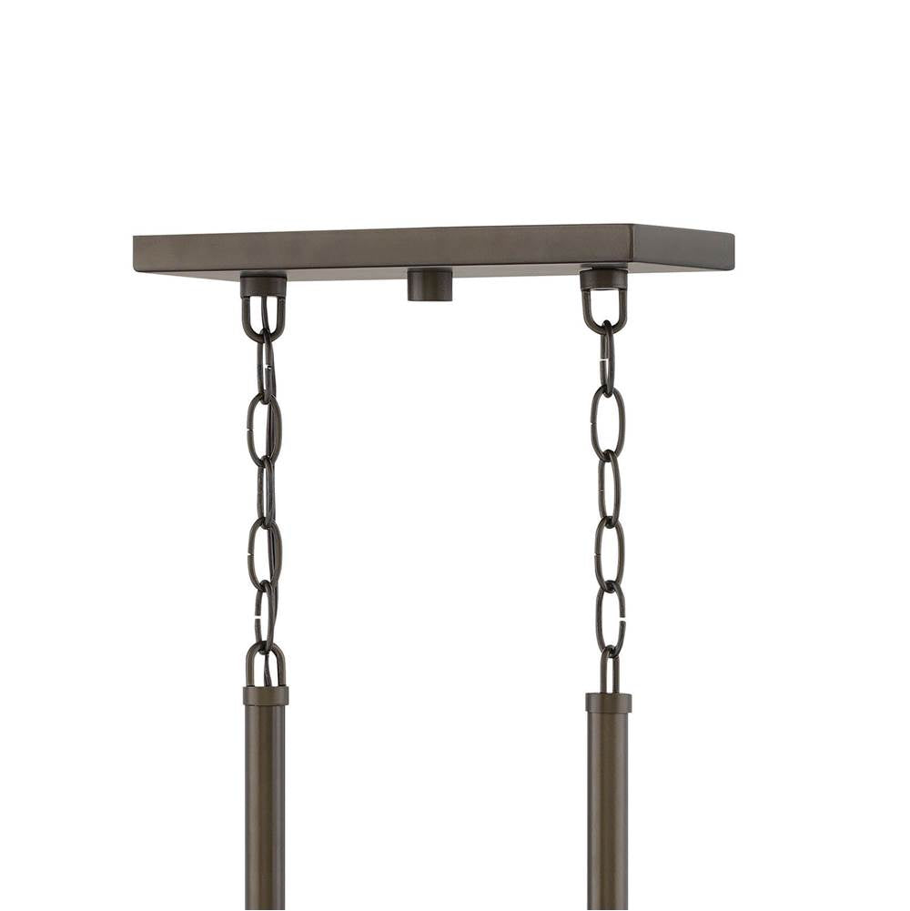 Hinkley Lighting 29306WB Warm Bronze Six Light Linear Image 2