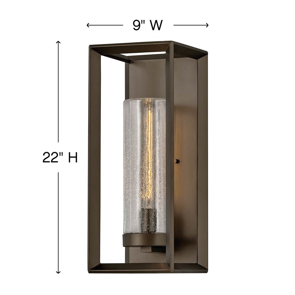 Hinkley Lighting Rhodes Large Wall Mount Lantern