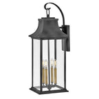 Hinkley Lighting 2938DZ-LL Aged Zinc Extra Large Wall Mount Lantern Image 1