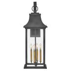 Hinkley Lighting 2938DZ-LL Aged Zinc Extra Large Wall Mount Lantern Image 9